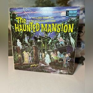 Disney The Haunted Mansion Vinyl-1969 VTG Rare LP